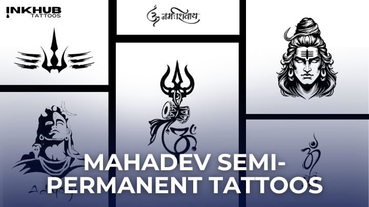  Best Mahadev Semi-Permanent Tattoos design by  InkHub | Shop now