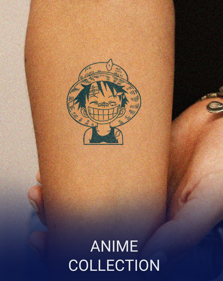 A Collection of Anime Semi-Peremanent Tattoos