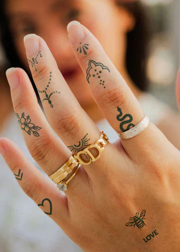 Finger Tattoos