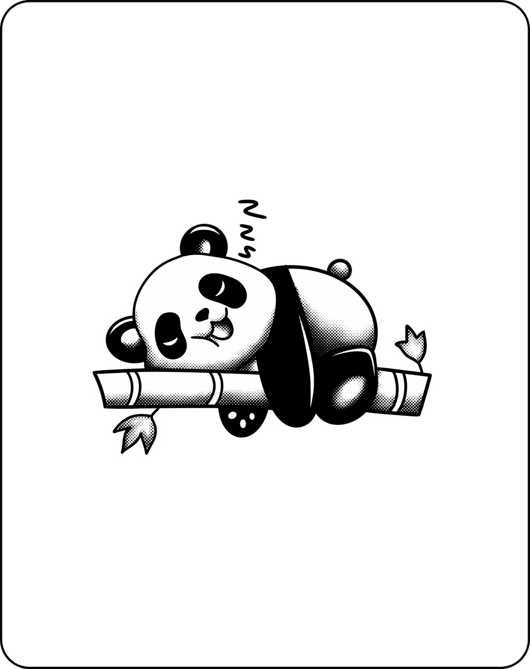 Sleeping Panda