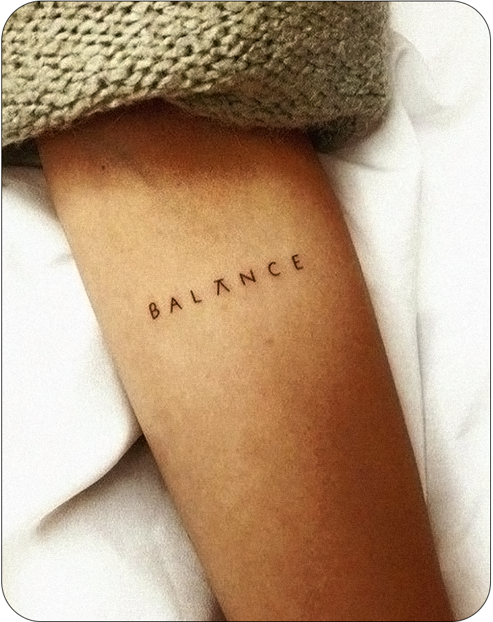  One Word Tatoo