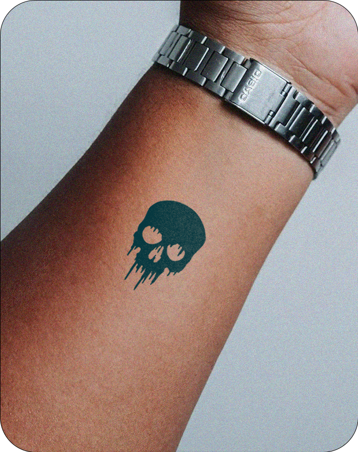  Skull Tattoo