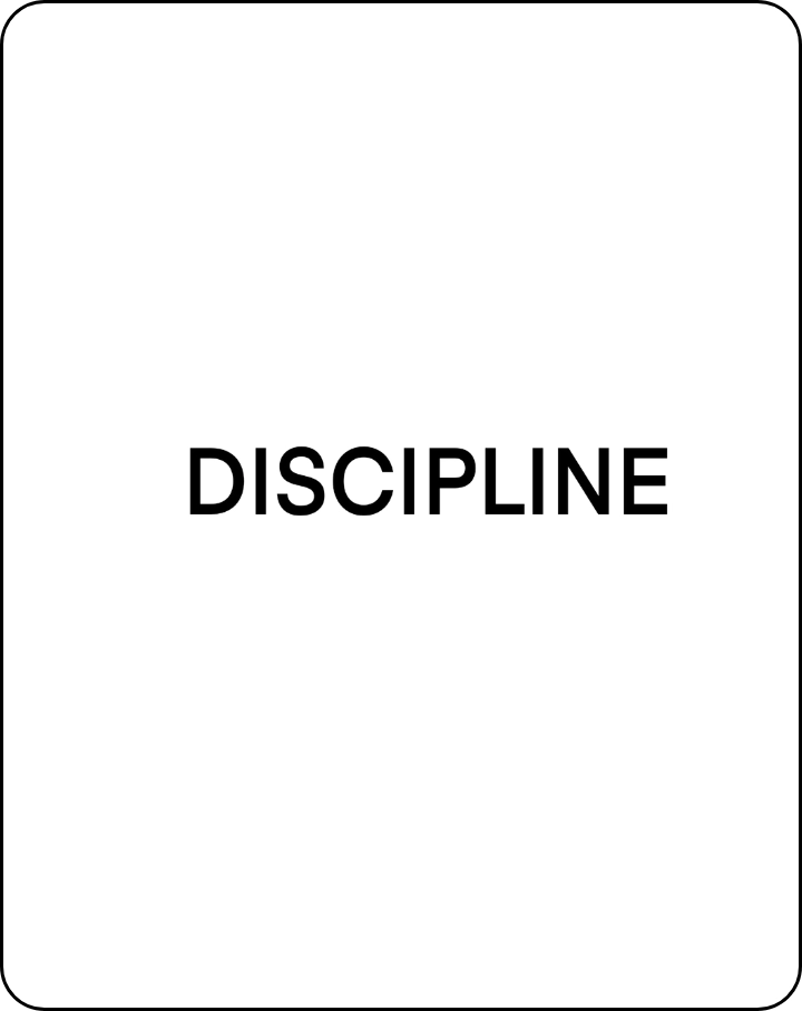 Discipline|Single Word tattoo by Inkhub temporary tattoo|Shop now – InkHub