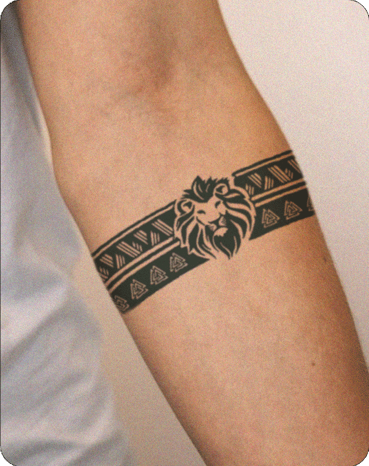 Lion's Legacy Armband|Lion tattoos by Inkhub tattoos|Buy now – INKHUB