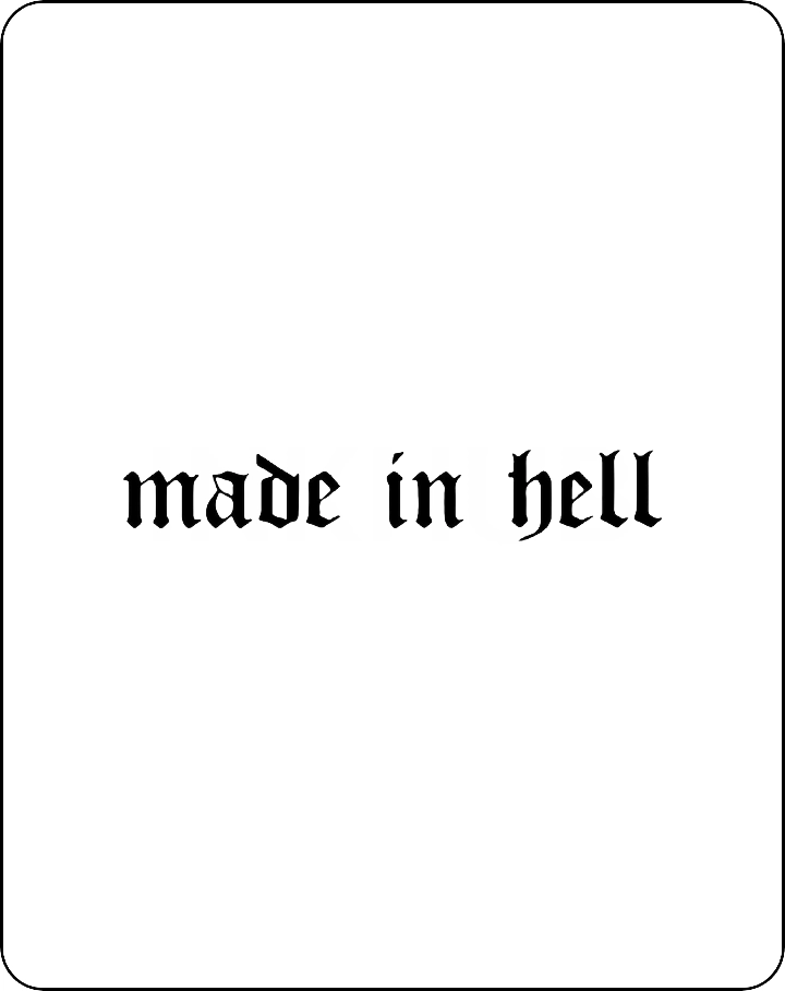 Made In Hell - INKHUB