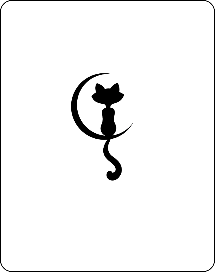 Cat On The Moon - INKHUB