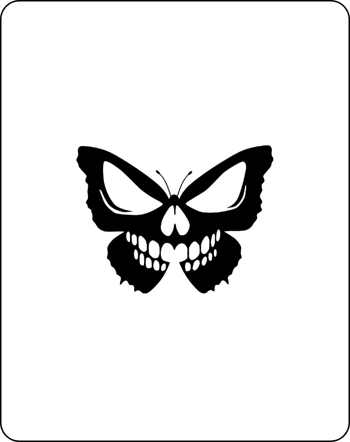 Skull Butterfly - INKHUB