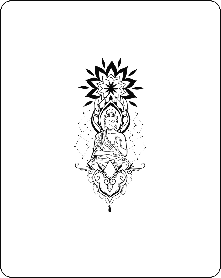 Siddhartha’s Serenity tattoos - INKHUB