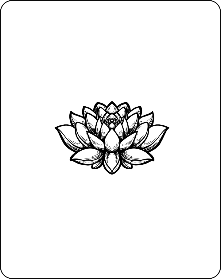 Mystic lotus tattoo by Inkhub temporary tattoos