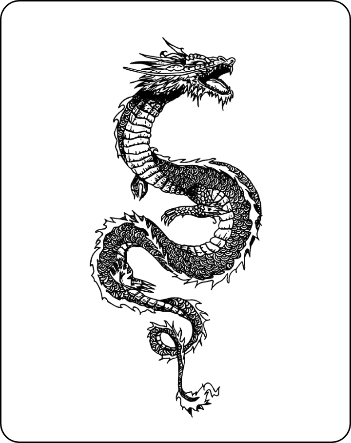 Japanese Dragon - INKHUB