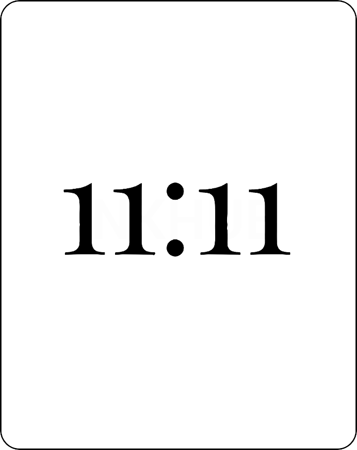 11:11 tattoo